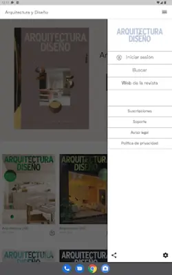 Arquitectura y Diseño Revista android App screenshot 0