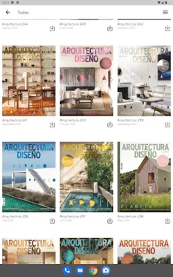 Arquitectura y Diseño Revista android App screenshot 1