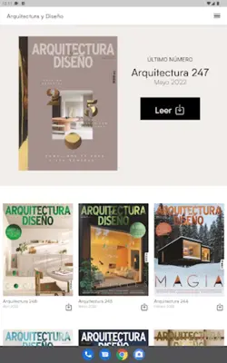 Arquitectura y Diseño Revista android App screenshot 2